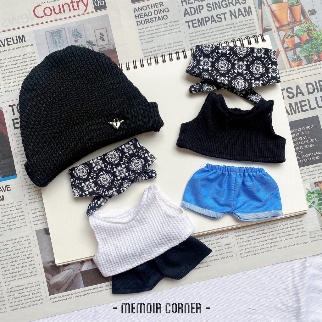 Outfit Doll 15cm 20cm - Bộ đồ Rock & Roll