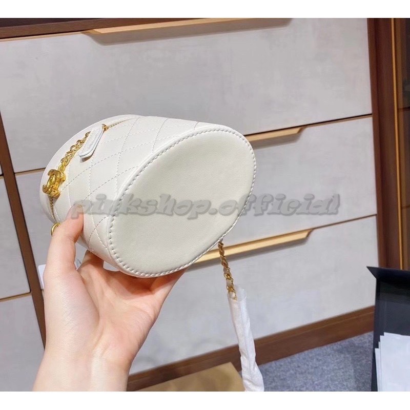 Túi đeo chéo nữ thời thượng , Túi xách nữ cao cấp hộp tròn 2 màu full box Pink Shop TSPS23 | BigBuy360 - bigbuy360.vn