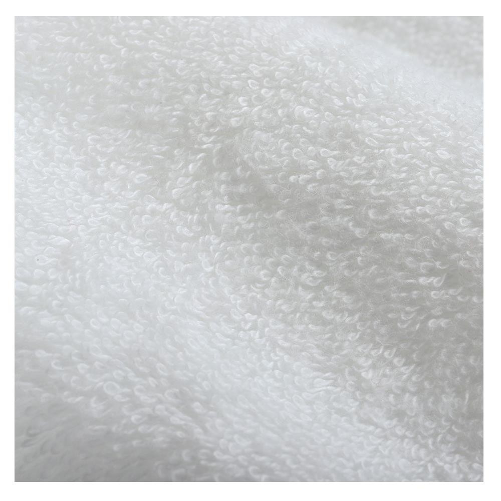 HomeBase HLS Khăn tắm 100% cotton, siêu dày mềm mịn thấm nước nhập khẩu từ Thái Lan chuẩn khách sạn 38x81cm - trắng Chai