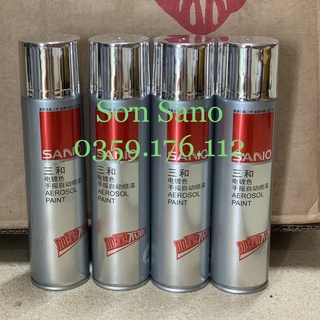 Sơn xịt Mạ Sano inox 318 ( 350ml)