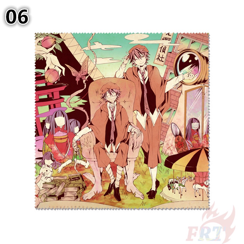 ★ Dụng Cụ Vệ Sinh Mắt Kính Họa Tiết Anime Độc Đáo ★ 1 Khăn Lau Kính, Màn Hình Điện Thoại