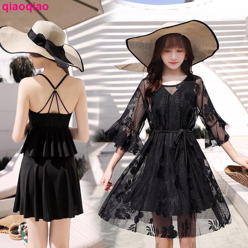 Bộ Đồ Bơi Hai Mảnh Kèm Áo Khoác Ngoài Quyến Rũ Cho Nữ