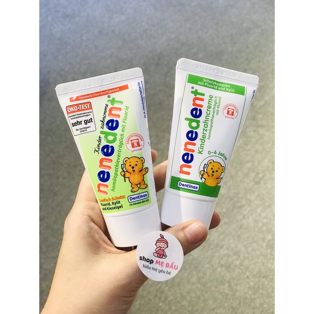 Kem đánh răng Nenedent mẫu mới 50ml - Đức