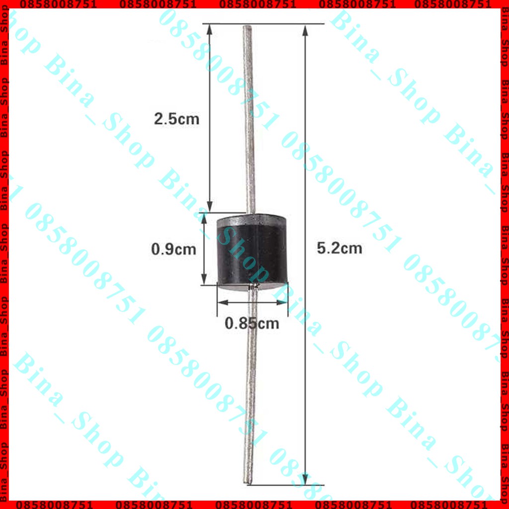 Diode - Đi ốt chỉnh lưu 10A10 10A 1000V