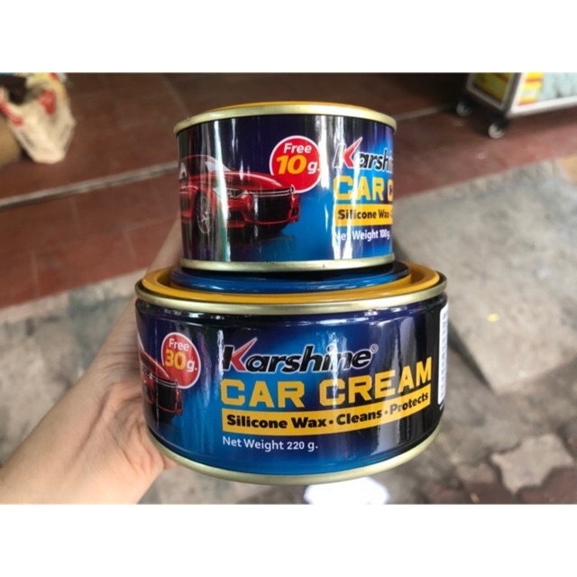 Kem đánh bóng sơn xe ô tô-xe máy Car Cream Karshine net weight 100G--220G