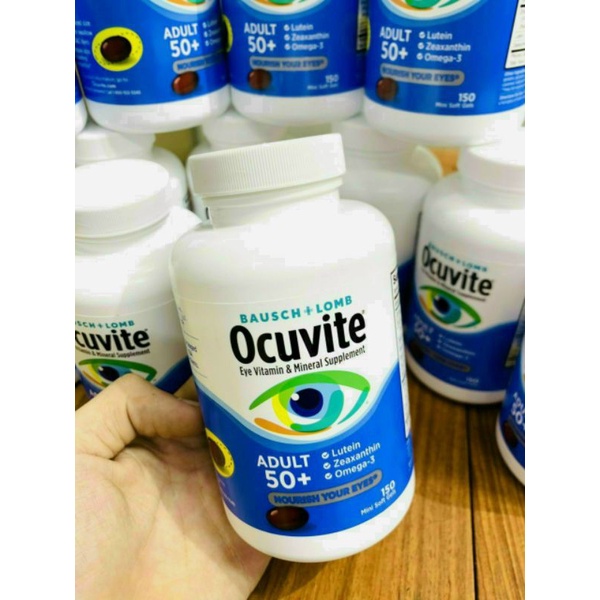 Viên uống bổ mắt Ocuvite 50+ chai 150 viên