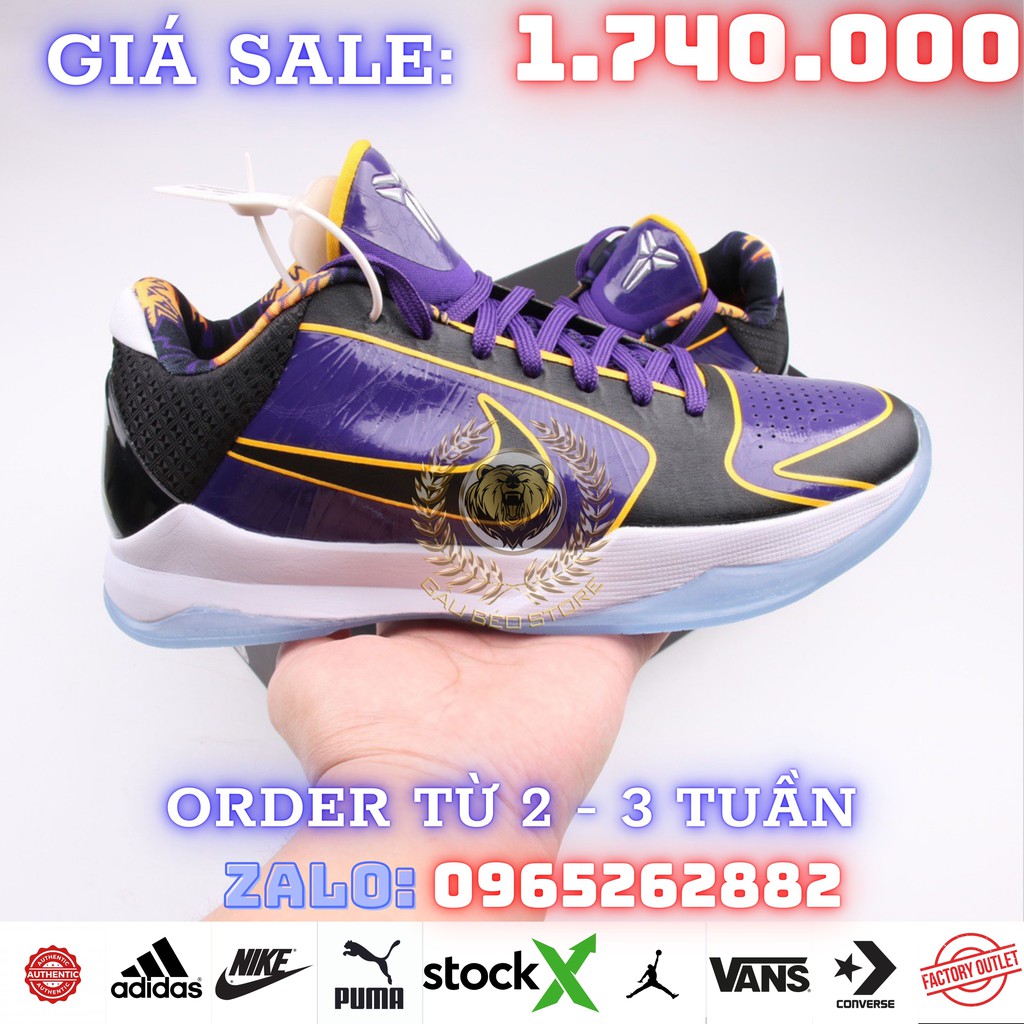 ORDER + FREESHIP Giày Outlet Store Sneaker _Nike ZK5 PROTRO LAKERS MSP: CD4991-500  ➡️ gaubeostore.shop