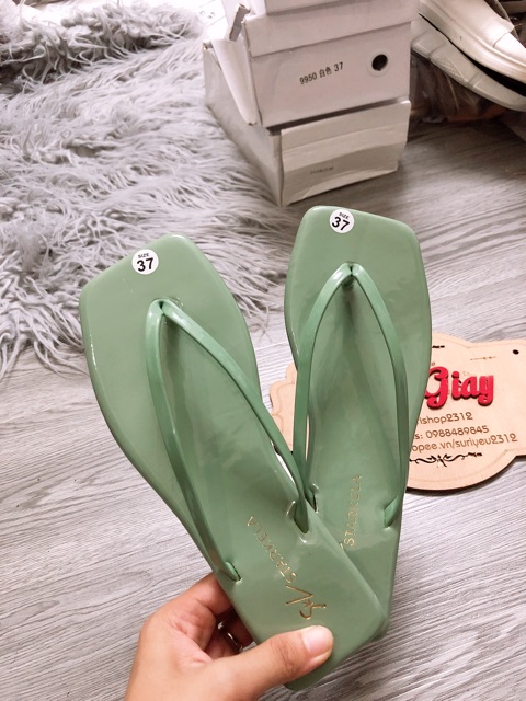 DÉP KẸP NỮ DA BÓNG MẪU MỚI SIÊU XINH
