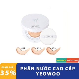 Phấn nước cushion yeowoo hwajangdae snow filter cushion halin💖freeship💖phấn nước cushion halincos2opo2 cao cấp