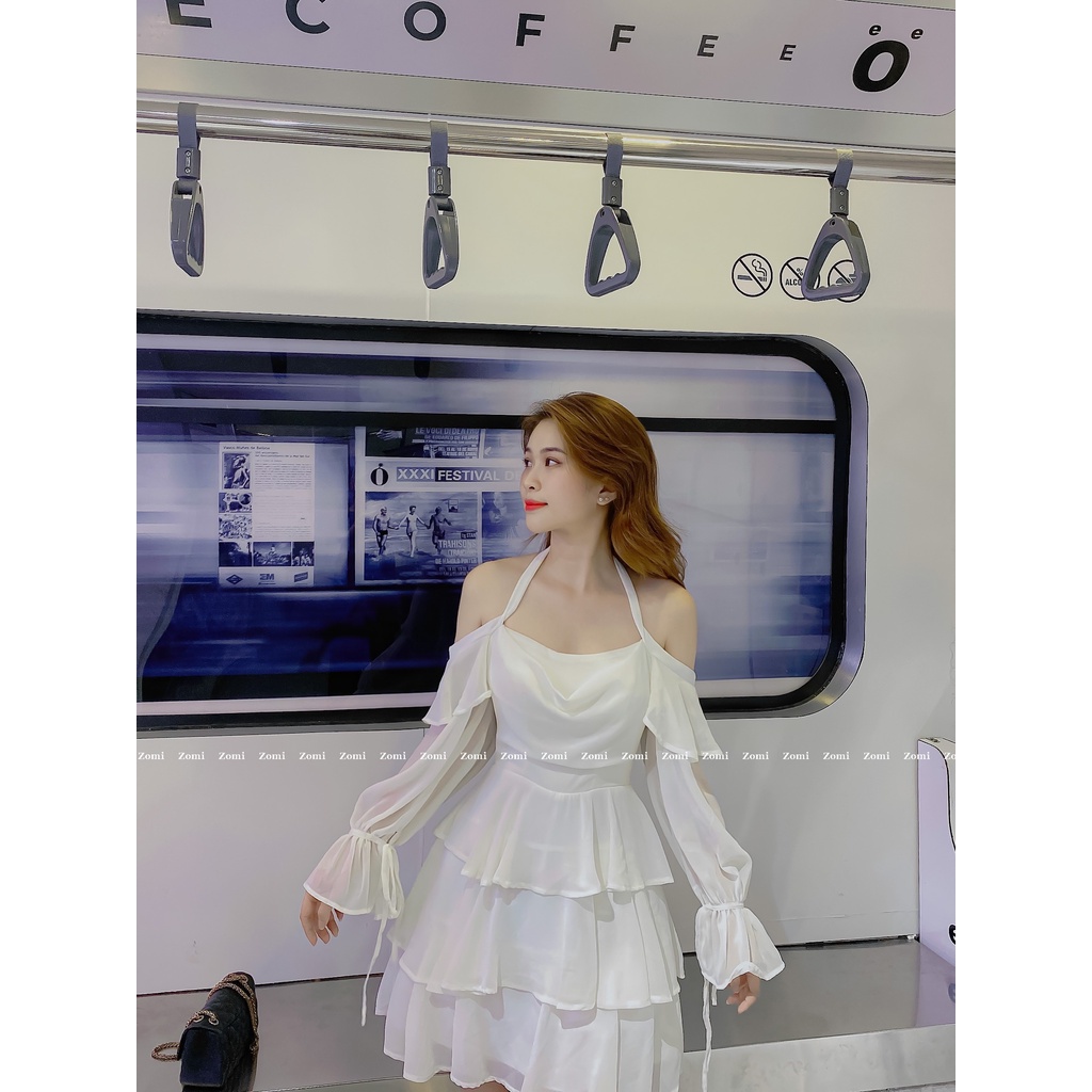 Váy Thiều Bảo Trâm xòe tầng tay bèo  hot trend đủ size | BigBuy360 - bigbuy360.vn