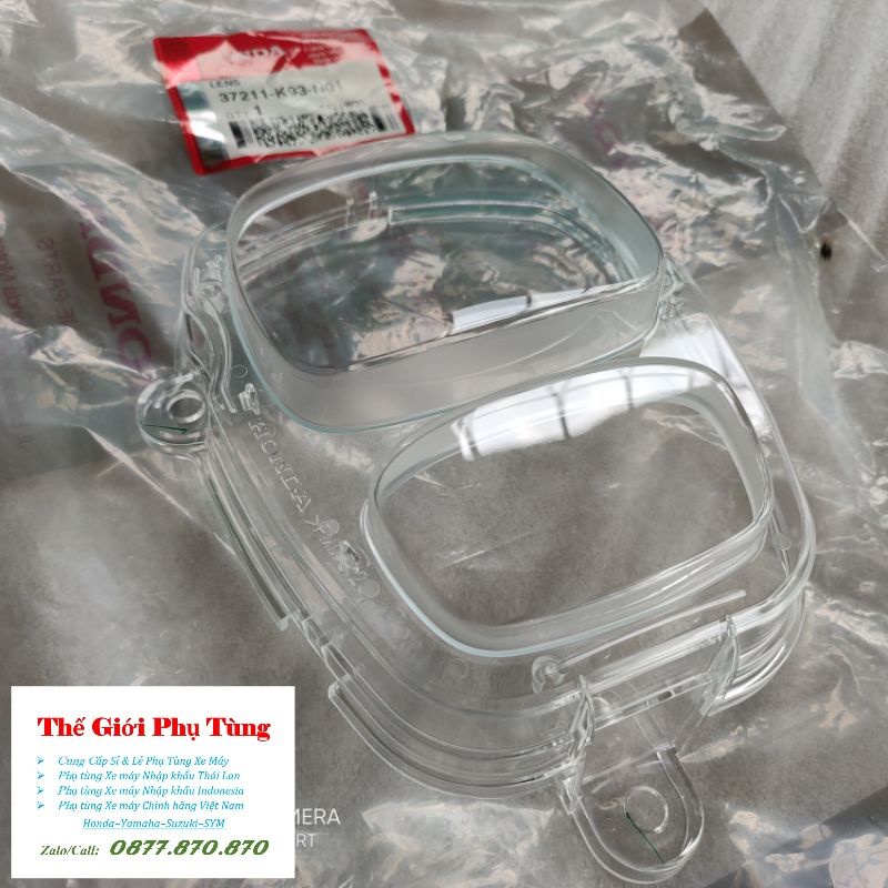 Mica mặt kính đồng hồ Scoopy 2017-2020 zin mới- 37211-K93-N01