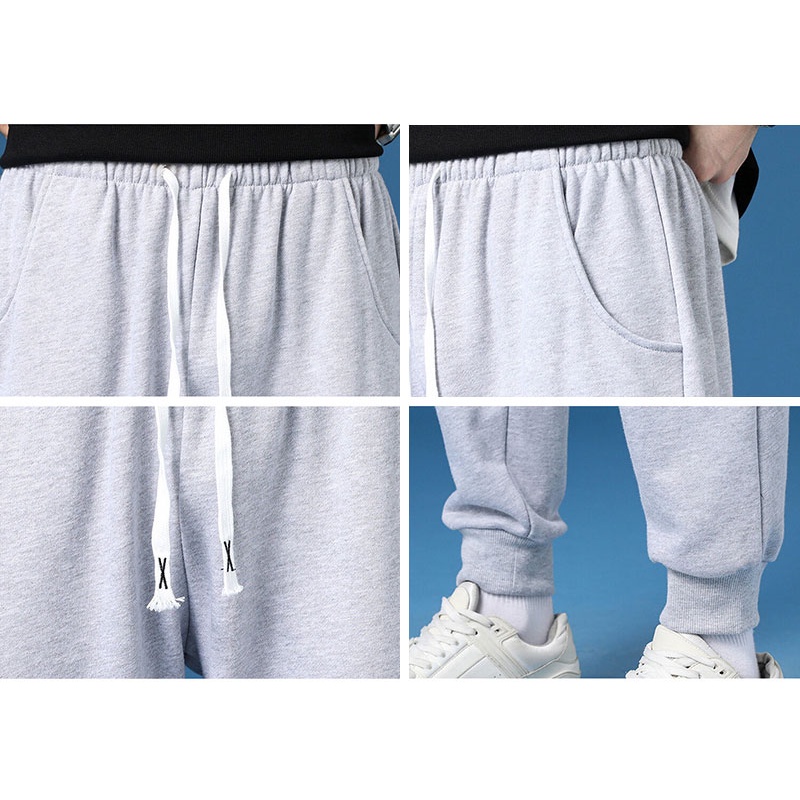 Quần Dài Thể Thao Ống Đứng Dễ Phối Đồ Thời Trang Phong Cách Hàn Quốc Cho Nam