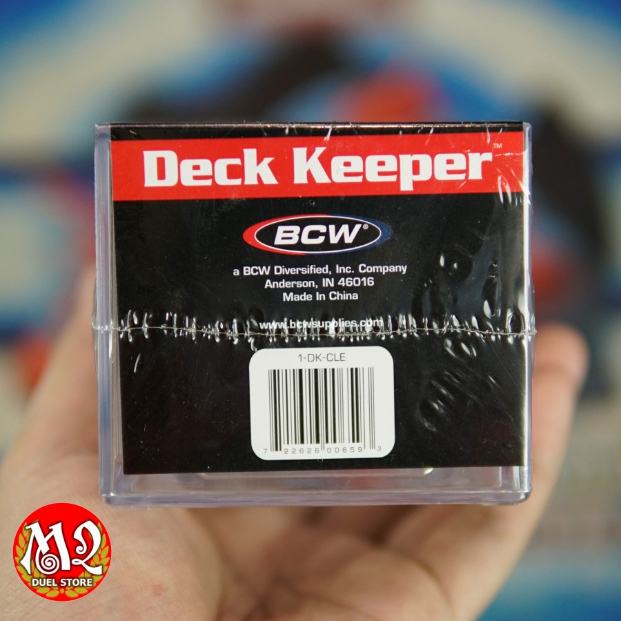 Hộp đựng bài Yugioh BCW Deck Keeper nhựa cứng - sức chứa lên đến 150 lá bài