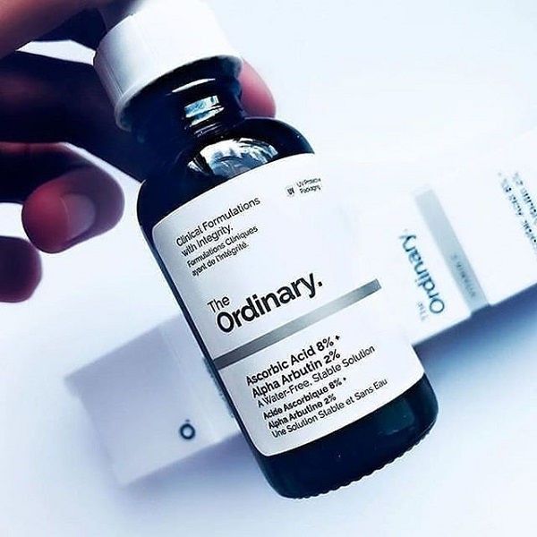 The Ordinary Ascorbic Acid 8% + Alpha Arbutin 2% 30ml  - Tinh Chất Làm Sáng Da Mờ Thâm Nám