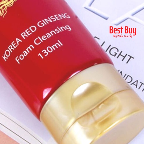 [CHÍNH HÃNG] Sữa Rửa Mặt Hồng Sâm Đỏ Hàn Quốc – Korea Red Ginseng Foam Cleansing My Gold 130ml