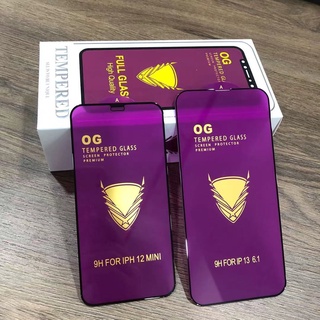 Cường lực Iphone 15/14/ 13 ProMax/13 Pro/13/12 ProMax/12 Pro OG ESD Full màn cao cấp viền siêu mỏng kèm bảo vệ màng loa
