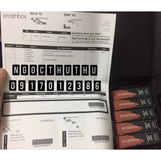 Son Smashbox Out Loud (có bill check)