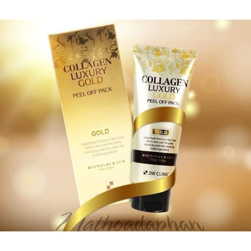 🤗🤗🤗Mặt Nạ Vàng Nâng Cơ, Trẻ Hóa Da Thần Tốc Tinh Chất Collagen & Luxury Gold Peel Off Pack