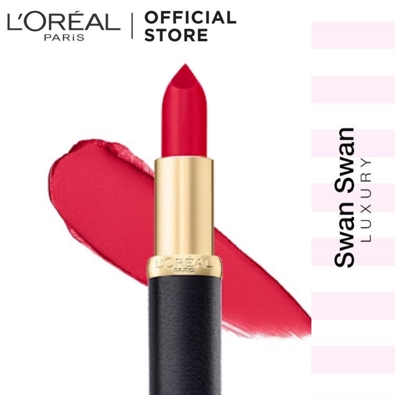 Son Lì Mịm Loreal Paris 213 Lincoln Rose Đỏ Hồng