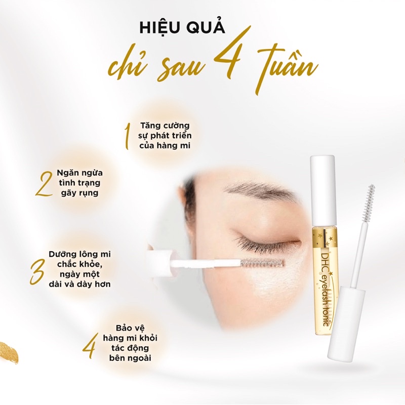 [Tinh Chất Dưỡng Dài Và Dày Mi] DHC Eyelash Tonic Nhật Bản 6.5ml