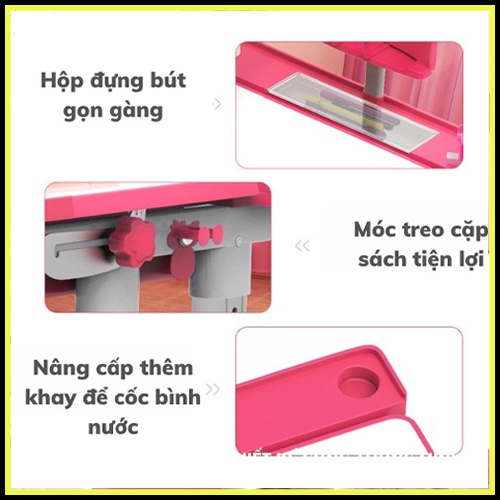 Bàn Học Sinh Thông Minh Chống Gù, Bàn Học Cho Bé Tiểu Học Có Thể Chỉnh Cao Thấp