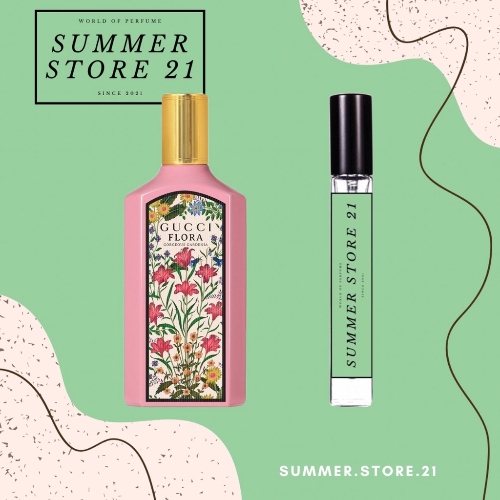 Nước hoa Gucci Flora Gorgeous Gardenia EDP - 5𝘮𝘭/10𝘮𝘭