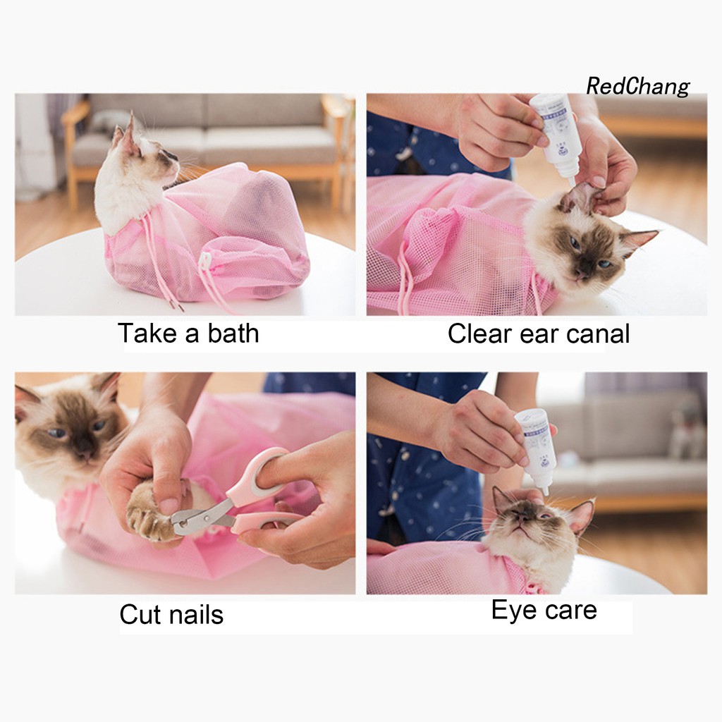 Túi Lưới Tắm Mèo Chống Trầy