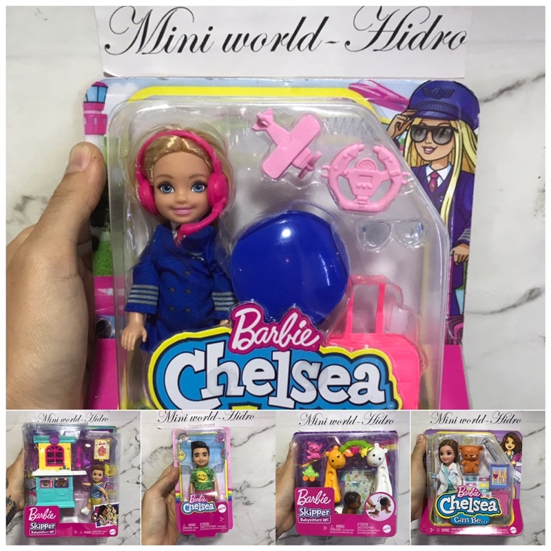 Búp bê Chelsea Kelly Tommy Barbie sister chính hãng