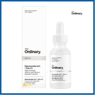 Serum The Ordinary Niacinamide 10% + Zinc 1% - tinh chất dành cho da dầu, mụn 30ml