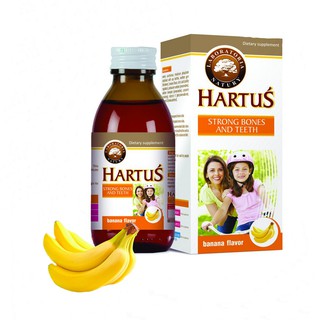 Lọ canxi vitamin K + D3 Hartus Ba Lan 150ml hsd 12/2021