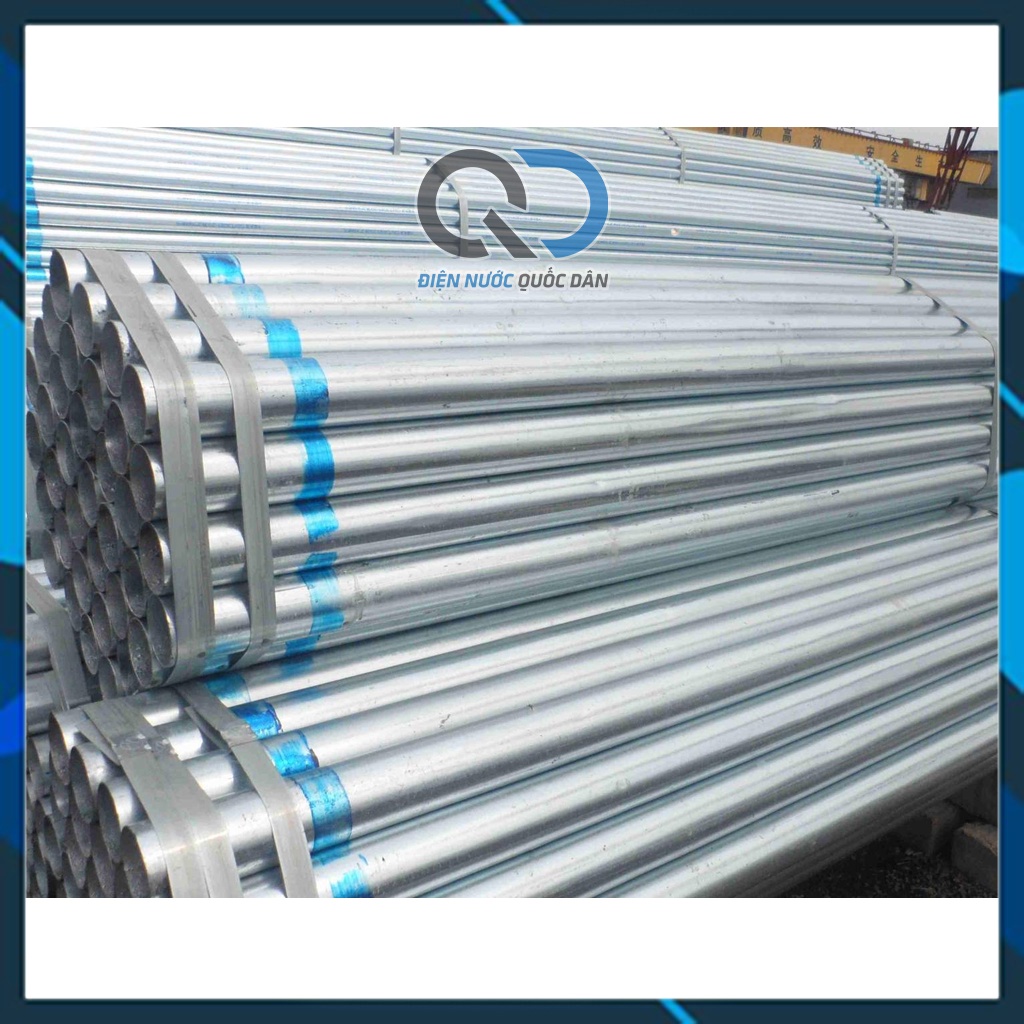Ống sắt tròn mạ kẽm phi 21 và phi 27 - cực kỳ chắc chắn