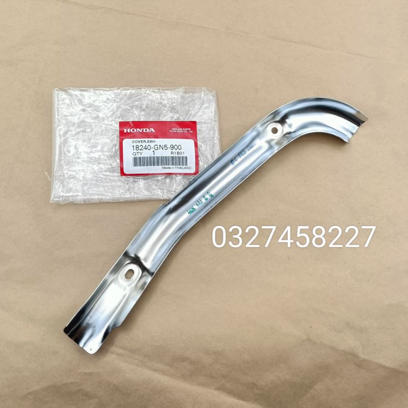 Ốp vĩ che cổ pô ống xã xe DREAM zin chính hãng Thái