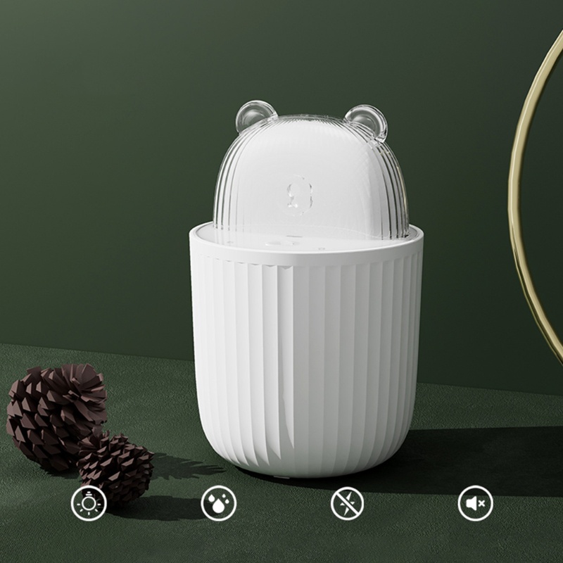 Máy Phun Sương Tạo Độ Ẩm 300ml 2 Trong 1 Hình Thú Cưng Dễ Thương