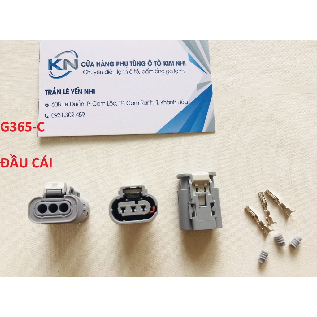 G365-Giắc cắm Buick / Chev đầu nối 3 lỗ 1.2mm
