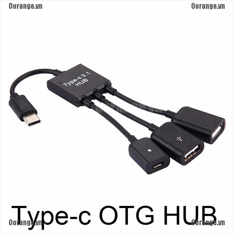 Cáp chuyển đổi micro USB 3 trong 1 chất lượng cao