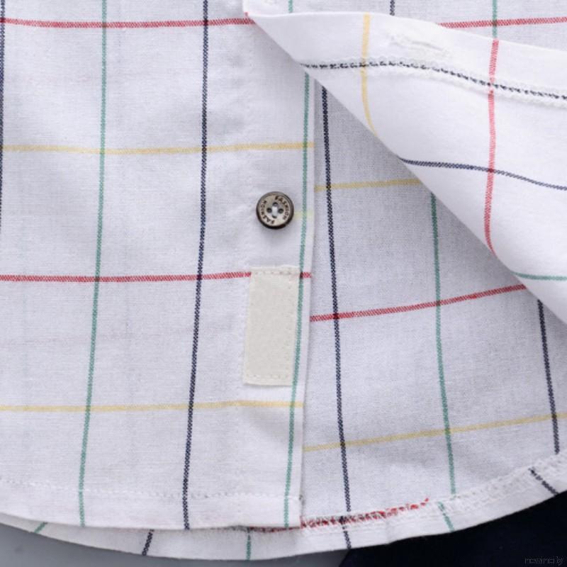 Set đồ bộ ngắn tay phong cách Hàn Quốc dễ thương dành cho bé trai