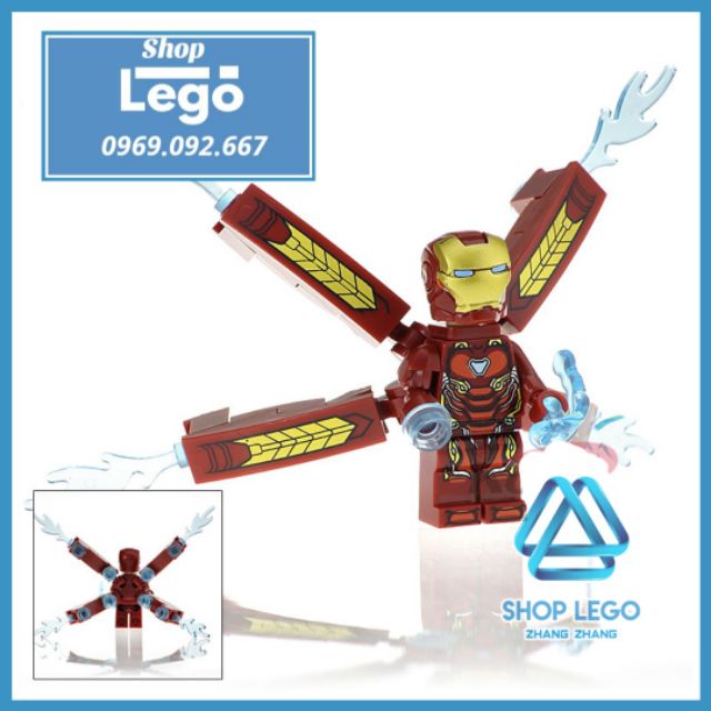 Xếp hình Iron Man MK50 - The Avengers Lego Minifigures Xinh Xh823 X0187