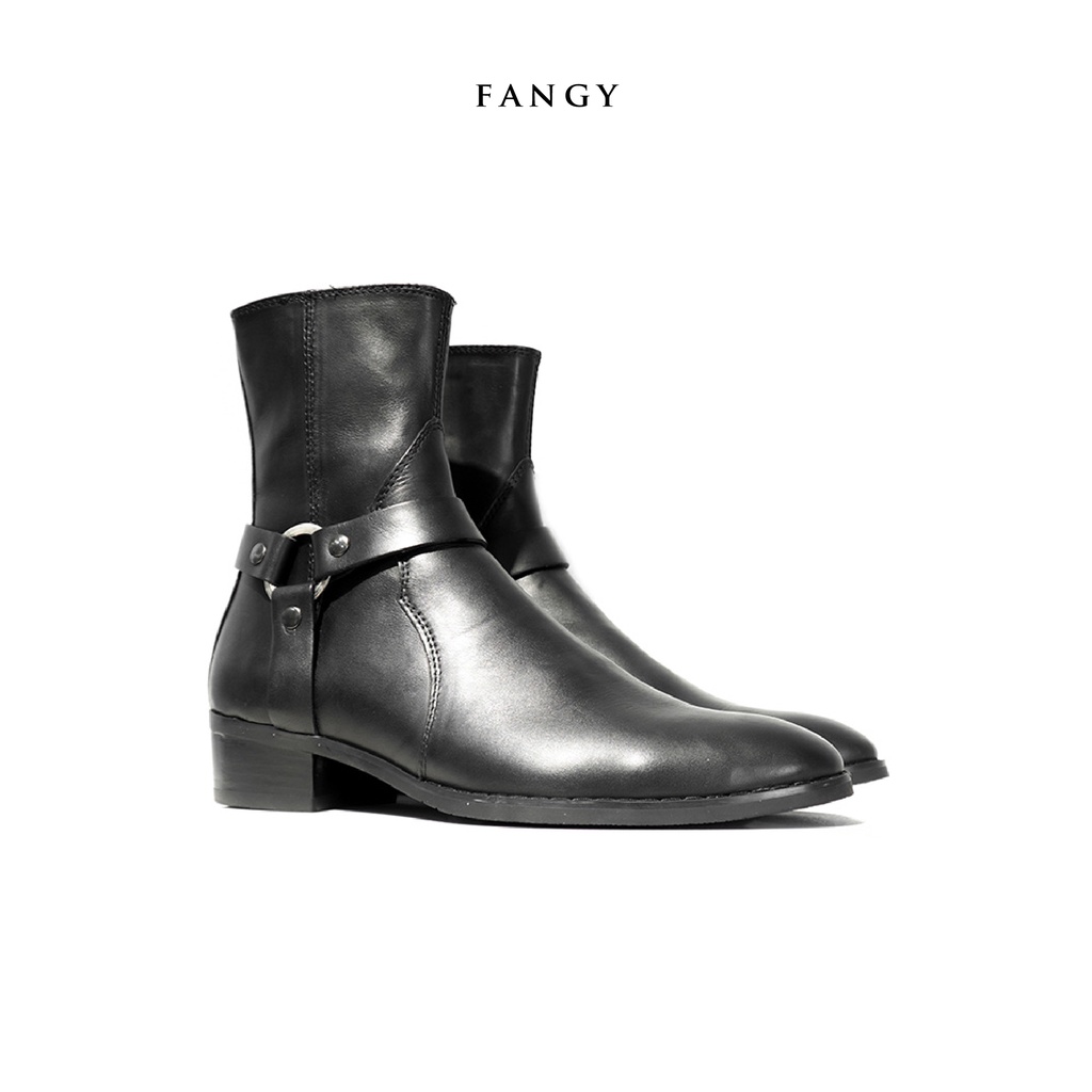 Giày boot FANGY Harness Boots - Black | BigBuy360 - bigbuy360.vn