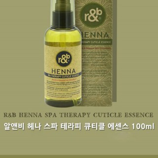 [HÀNG CHÍNH HÃNG] TINH DẦU DƯỠNG BÓNG TÓC THẢO DƯỢC HENNA R&B 100mL