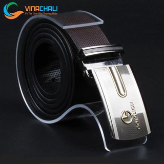 Kệ mica trưng bày thắt lưng dây nịt trong suốt