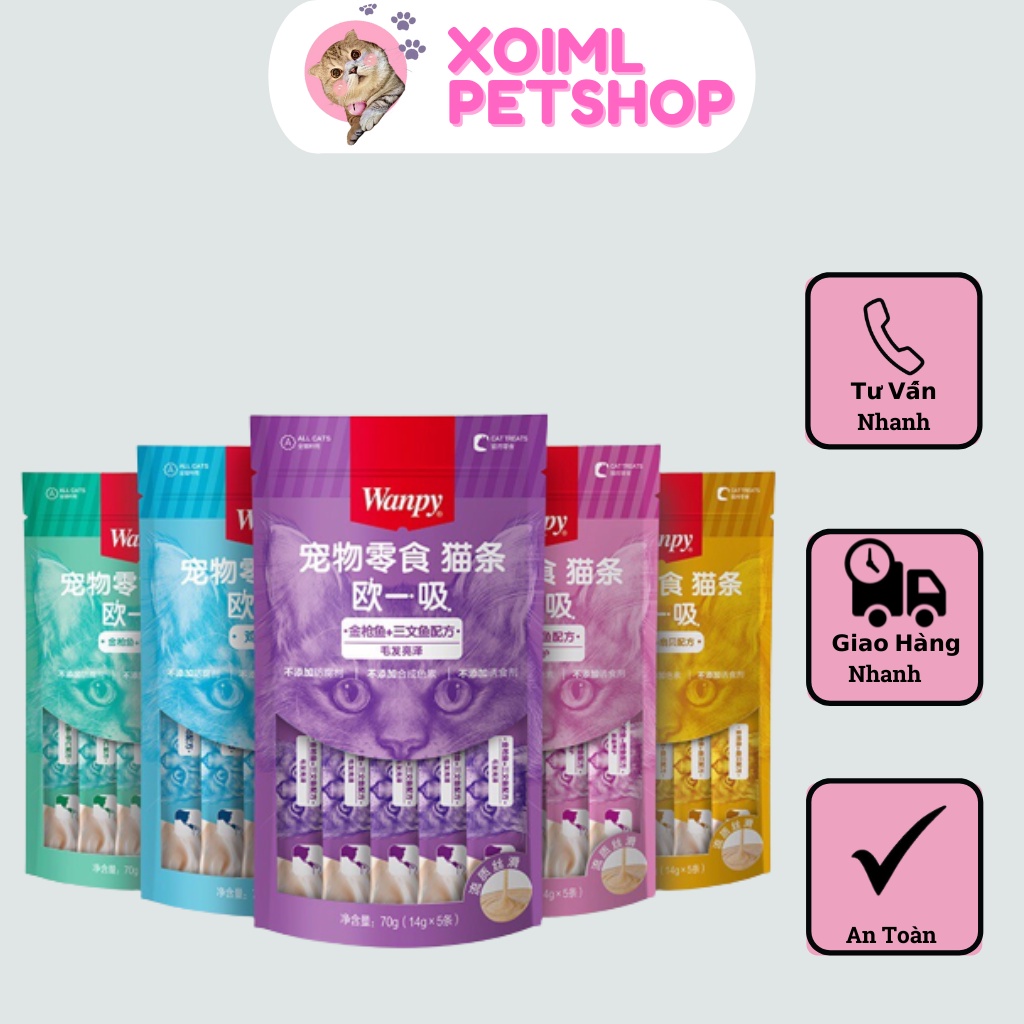 Thanh Súp Thưởng Wanpy 14G