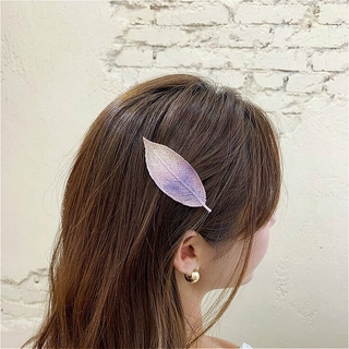 Kẹp Tóc Nữ Hình Chiếc Lá Thời Trang Hàn Quốc