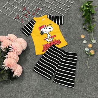 Combo 9 bộ cotton dành cho bé trai
