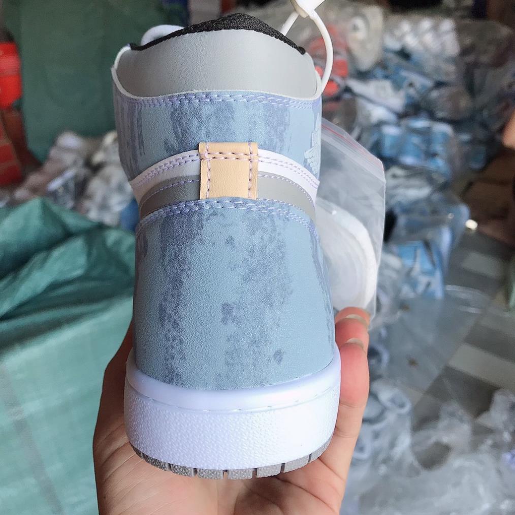 Giày Sneaker Jordan Cao Cổ Hyper Royal Xanh Phấn Giày Thể Thao Nam Nữ hot trent 2021-2022