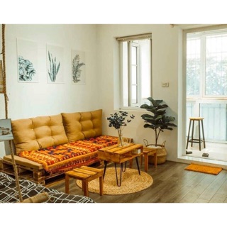 Bàn trà gỗ pallet phong cách vintage