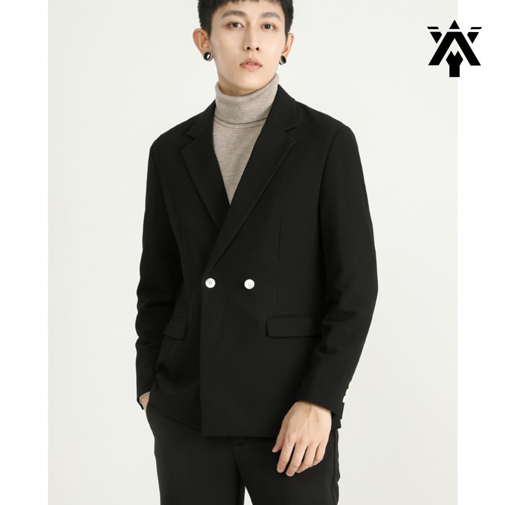 Áo Blazer Nam Anyoung Bộ Vest Nam Gồm Áo Vest Và Quần Âu Lịch Lãm Sang Trọng Thời Trang Hàn Quốc Ad012