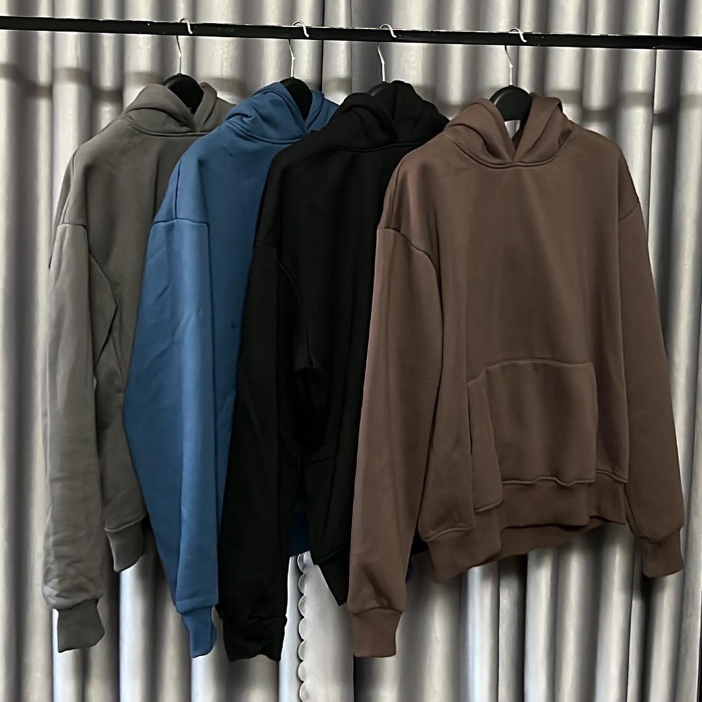 Áo Hoodie Nỉ Bông Basic