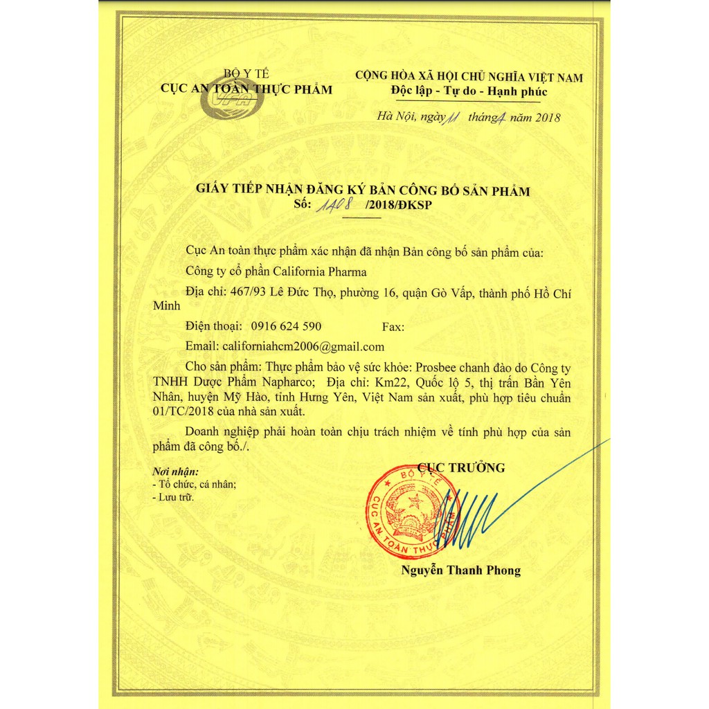 Siro ho thảo dược Prosbee chanh đào giúp giảm ho, bổ phế dành cho trẻ em