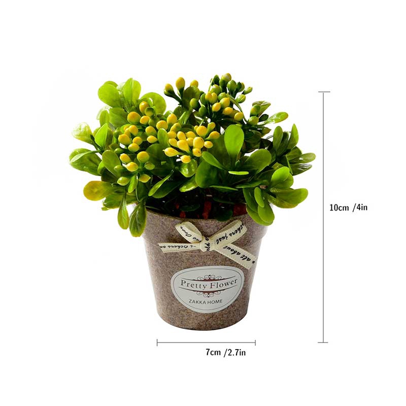 Mô hình cây giả trang trí nhà xinh xắn sinh động