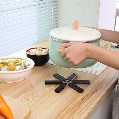Đệm Lót Nồi Cách Nhiệt Chống Trượt Có Thể Gấp Gọn Tiết Kiệm Không Gian